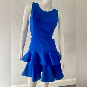 Marciano ruffle skirt cocktail dress small